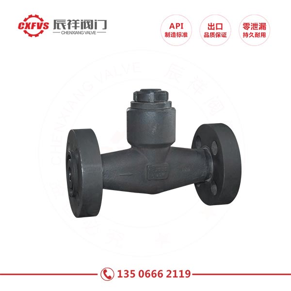 Forged steel high pressure check valve